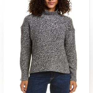 Theory Gray Turtleneck Sweater